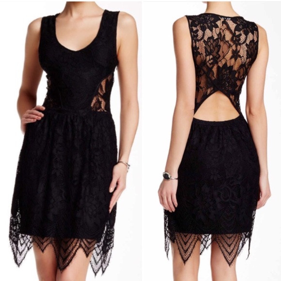 NWT Tart Lila Lace Overlay Dress - Picture 3 of 3